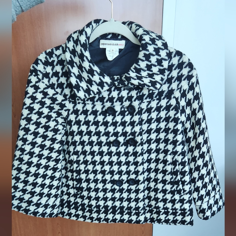 Paperdenim&cloth Houndstooth jacket